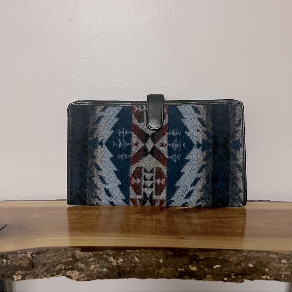 Pendleton Wool/Leather Travel Jewelry Organizer